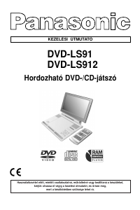 Használati útmutató Panasonic DVD-LS912 DVD-lejátszó