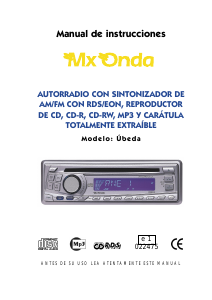 Manual de uso MX Onda Ubeda Radio para coche