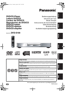 Bruksanvisning Panasonic DVD-S100 DVD spelare