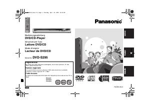 Bedienungsanleitung Panasonic DVD-S295EG DVD-player