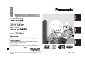 Manuale Panasonic DVD-S49EG Lettore DVD