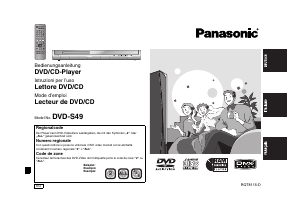 Mode d’emploi Panasonic DVD-S49EG Lecteur DVD