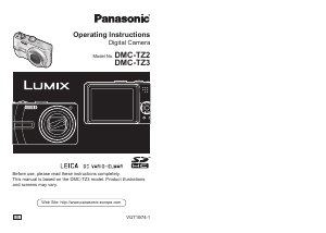 Handleiding Panasonic DMC-TZ2 Digitale camera