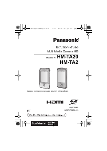 Manuale Panasonic HM-TA20EG Fotocamera digitale