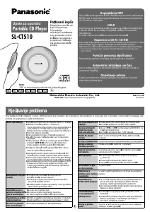 Priručnik Panasonic SL-CT510 Discman