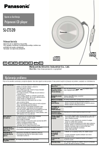 Priručnik Panasonic SL-CT520 Discman