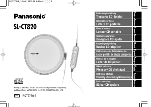 Bedienungsanleitung Panasonic SL-CT820 Discman
