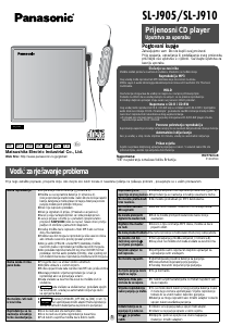 Priručnik Panasonic SL-J905 Discman