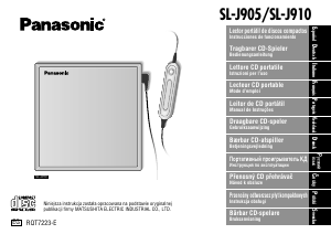 Bedienungsanleitung Panasonic SL-J905 Discman