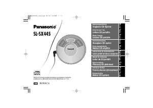 Manuál Panasonic SL-SX445 Diskmen