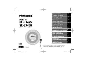 Instrukcja Panasonic SL-SX480 Przenośny odtwarzacz CD