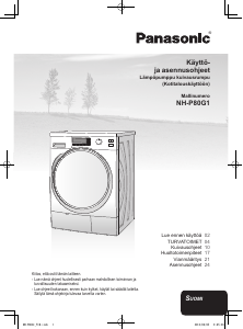 Käyttöohje Panasonic NH-P80-G1 Kuivausrumpu
