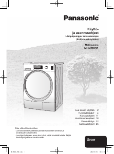 Käyttöohje Panasonic NH-P80S1 Kuivausrumpu