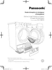 Mode d’emploi Panasonic NH-P8ER1 Sèche-linge