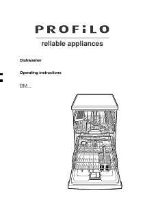 Manual Profilo BM5220MG Dishwasher
