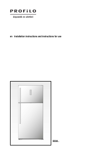 Manual Profilo BD2065I2VN Fridge-Freezer