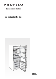 Manual Profilo BD3056I3AN Fridge-Freezer