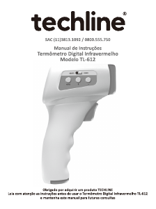 Manual Techline TL-612 Termómetro