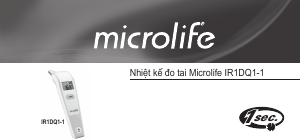 Hướng dẫn sử dụng Microlife IR1DQ1-1 Nhiệt kế