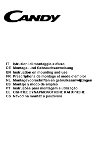 Mode d’emploi Candy CFT 610/2W Hotte aspirante