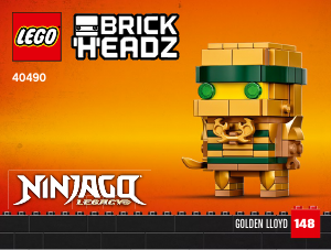 Használati útmutató Lego set 40490 Ninjago NINJAGO 10