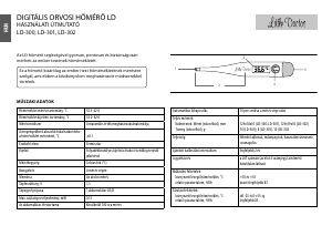 Használati útmutató Little Doctor LD-301 Hőmérő