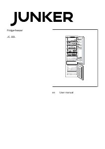 Manual Junker JC67BBSF0 Fridge-Freezer