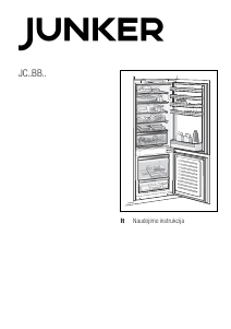 Vadovas Junker JC87BB30 Šaldytuvas-šaldiklis