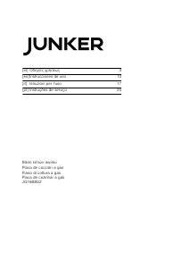 Manual de uso Junker JG16BB52 Placa