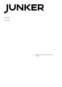Manual de uso Junker JP4119260 Microondas