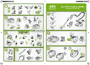 Handleiding AEG ASC6940 SuperCyclone Stofzuiger