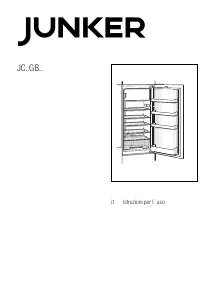 Manuale Junker JC30GB20 Frigorifero