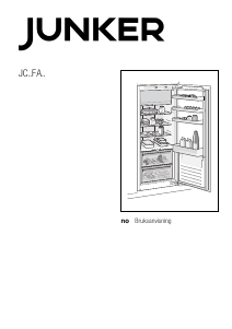 Bruksanvisning Junker JC40FA31 Kjøleskap