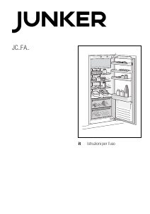 Manuale Junker JC40FA31 Frigorifero
