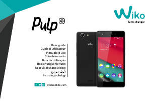 Manual Wiko Pulp 4G Telefone celular
