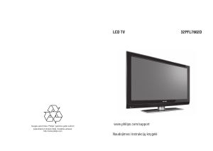 Vadovas Philips 32PFL7602D Skystakristalis televizorius