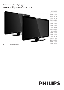 Käyttöohje Philips 42PFL5604H Nestekidetelevisio