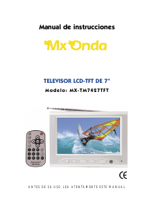 Manual de uso MX Onda MX-TM7427TFT  Televisor de LCD