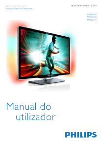 Manual Philips 40PFL8606T Televisor LED