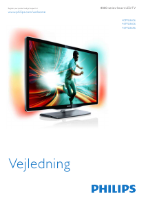 Brugsanvisning Philips 40PFL8606T LED TV