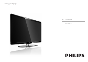 Handleiding Philips 40PFL8664H LED televisie