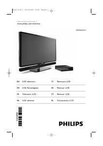 Handleiding Philips 42PES0001H LED televisie