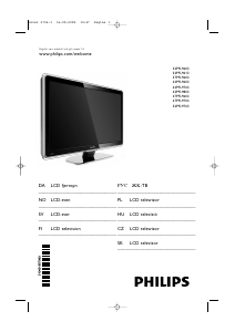 Használati útmutató Philips 42PFL9603H LED-es televízió