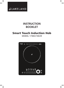 Bedienungsanleitung Lakeland 17883 Smart Touch Kochfeld