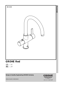 Handleiding Grohe Red Kraan