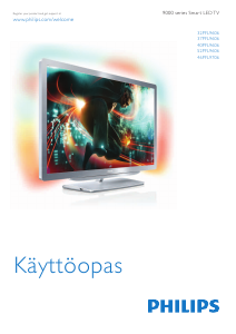 Käyttöohje Philips 52PFL9606K LED-televisio