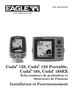 Mode d’emploi Eagle Cuda 128 Portable Sondeur