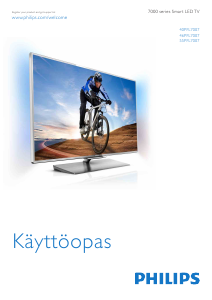 Käyttöohje Philips 55PFL7007T LED-televisio
