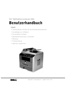Bedienungsanleitung Dell 1600n Multifunktionsdrucker