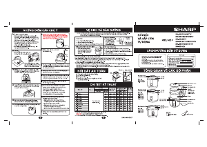 Hướng dẫn sử dụng Sharp KS-N181ETVSL Nồi cơm điện